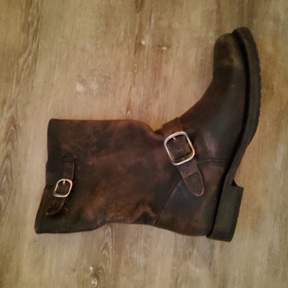 Women's FRYE LEATHER Boot Sz9 - Picture 6 of 6